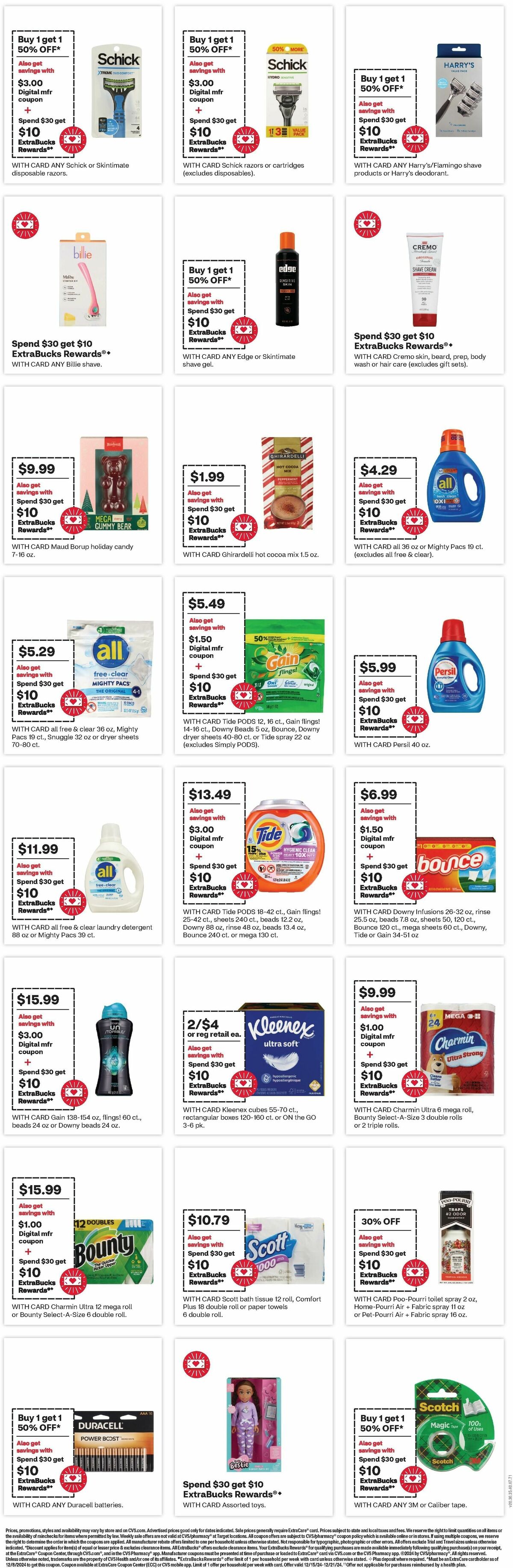 CVS Pharmacy Weekly Ad from December 15