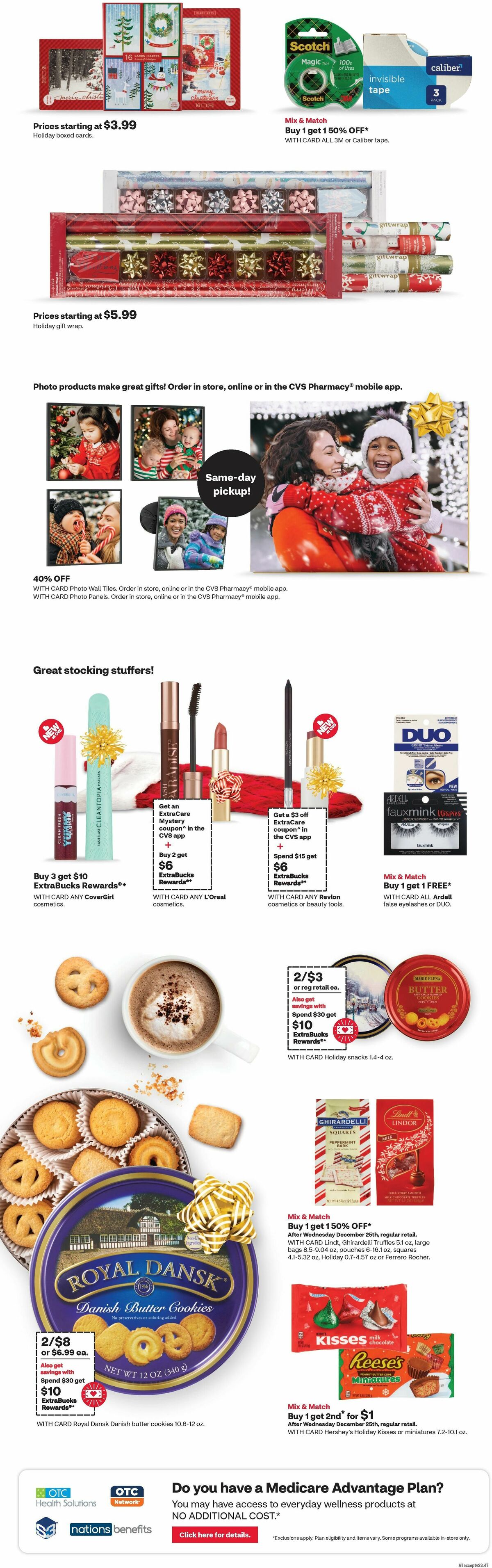 CVS Pharmacy Weekly Ad from December 22