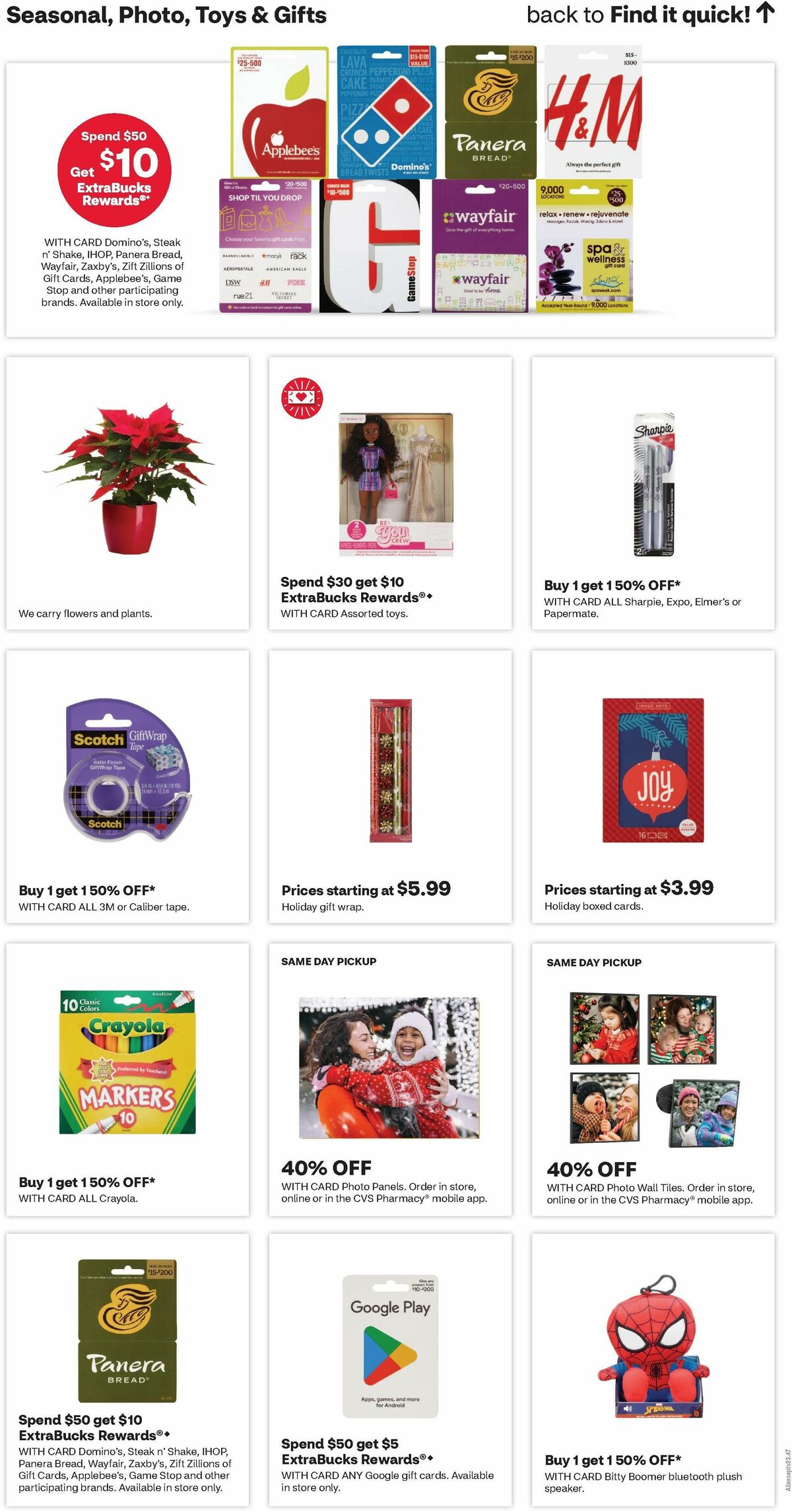 CVS Pharmacy Weekly Ad from December 22