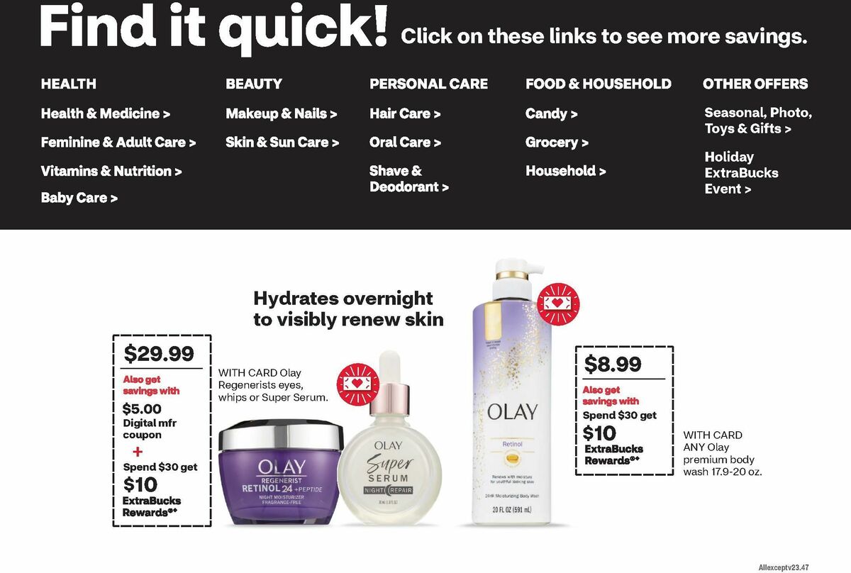 CVS Pharmacy Weekly Ad from December 22