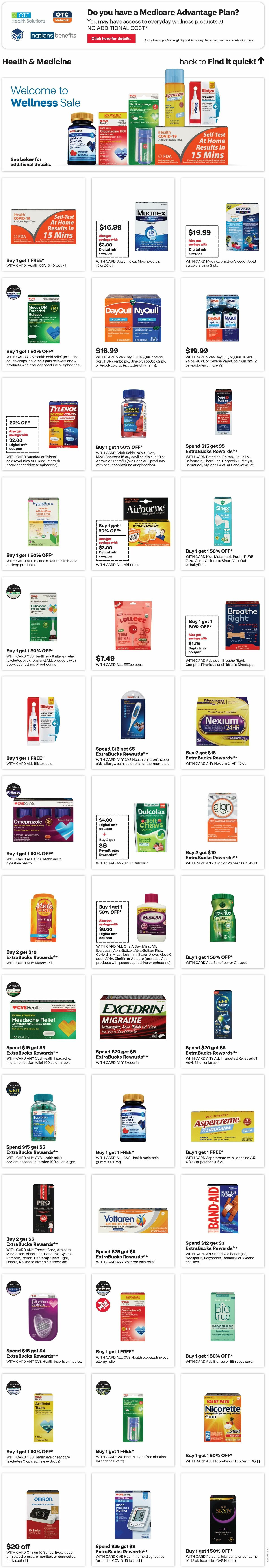 CVS Pharmacy Weekly Ad from January 5