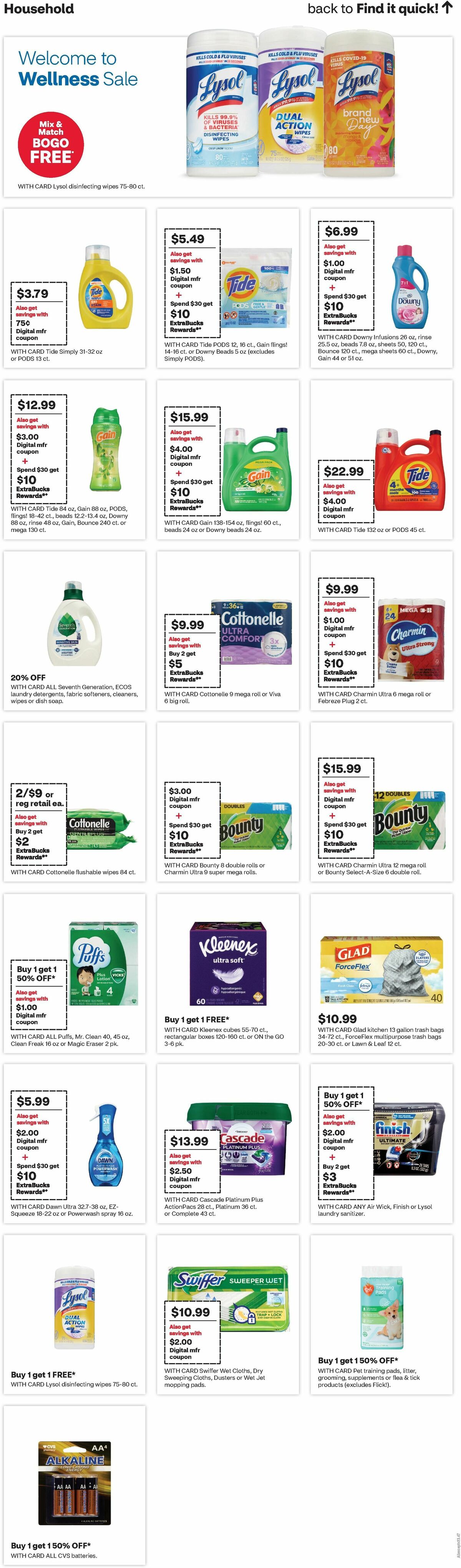 CVS Pharmacy Weekly Ad from January 5