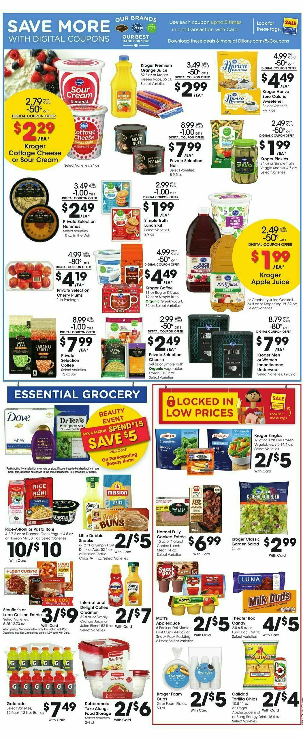 Dillons Weekly Ad from July 5