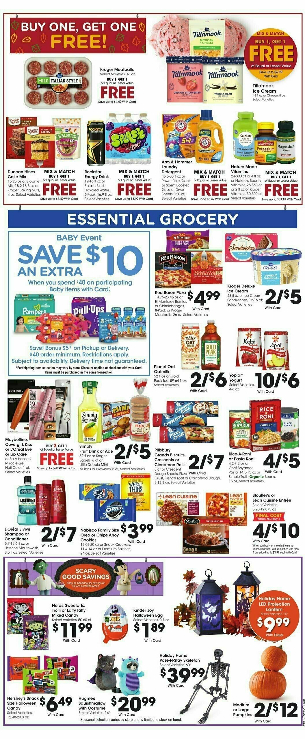 Dillons Weekly Ad from October 18