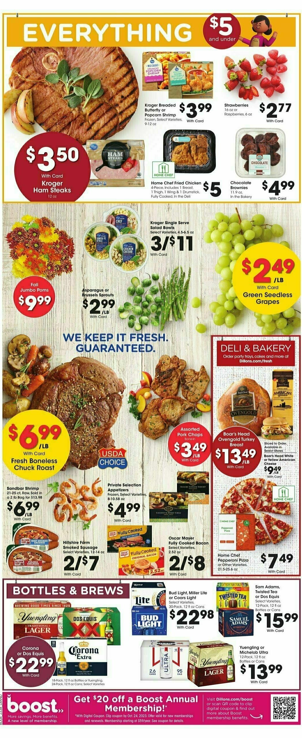 Dillons Weekly Ad from October 18