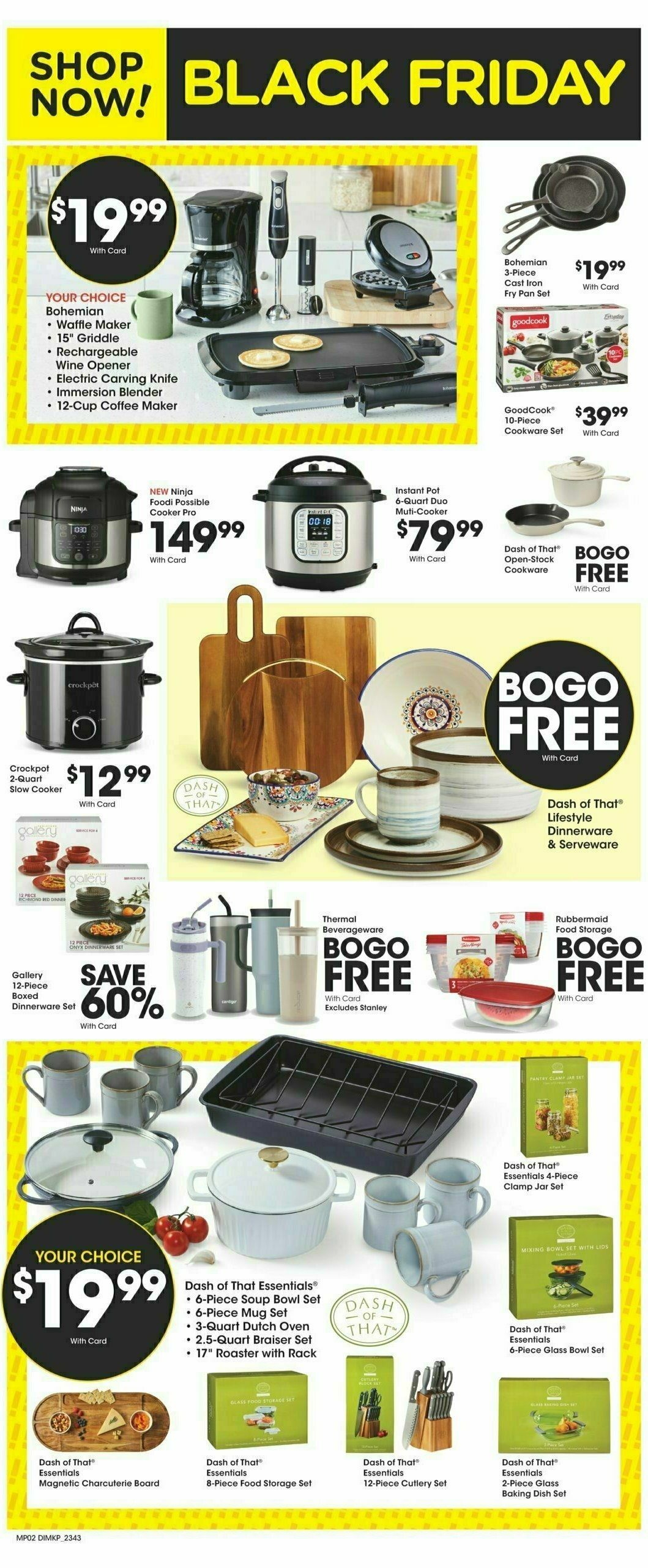 Dillons Preview Black Friday 5-Day Sale Weekly Ad from November 24