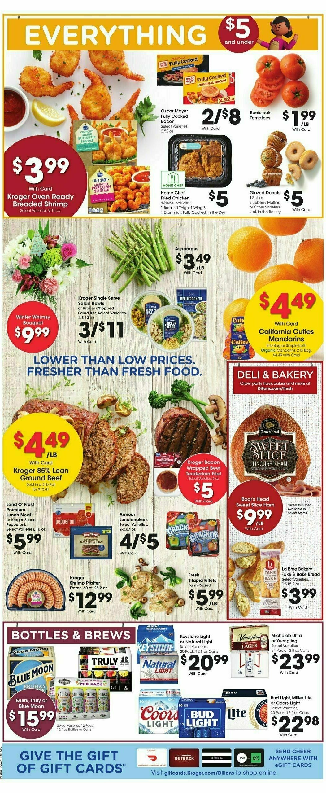 Dillons Weekly Ad from December 6