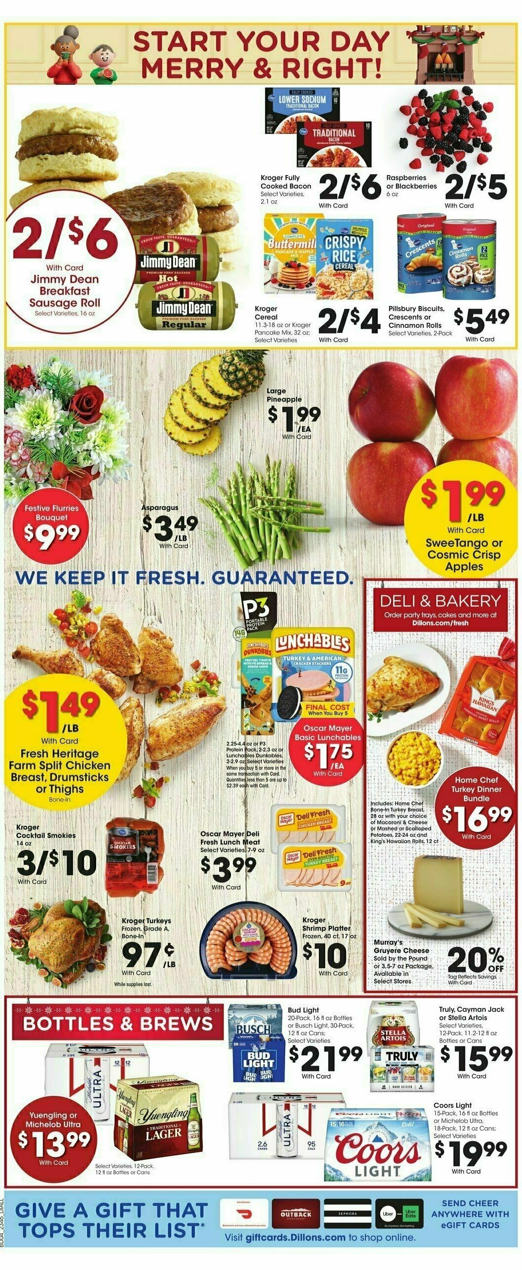 Dillons Weekly Ad from December 13