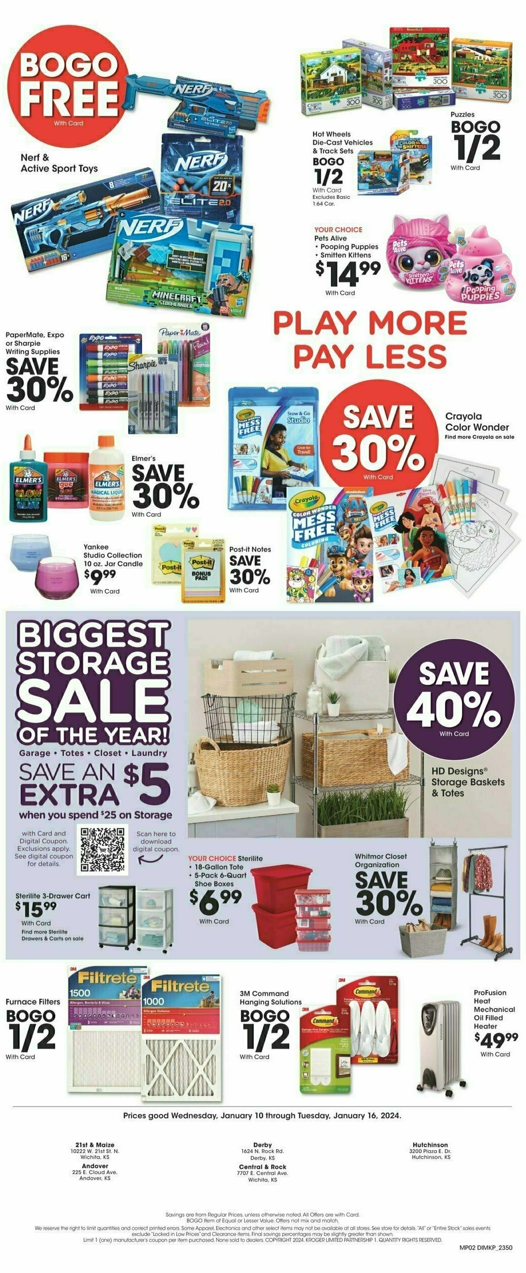 Dillons Weekly Ad from January 10