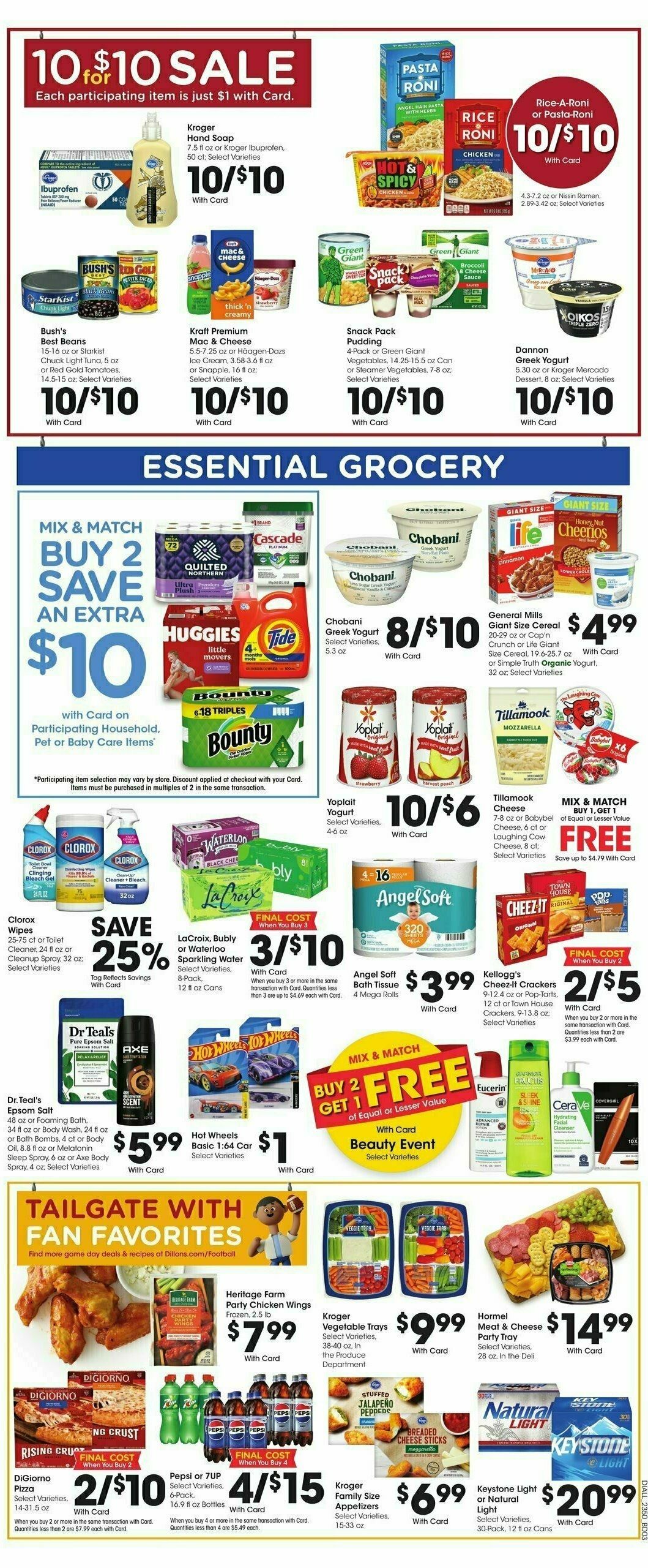 Dillons Weekly Ad from January 10