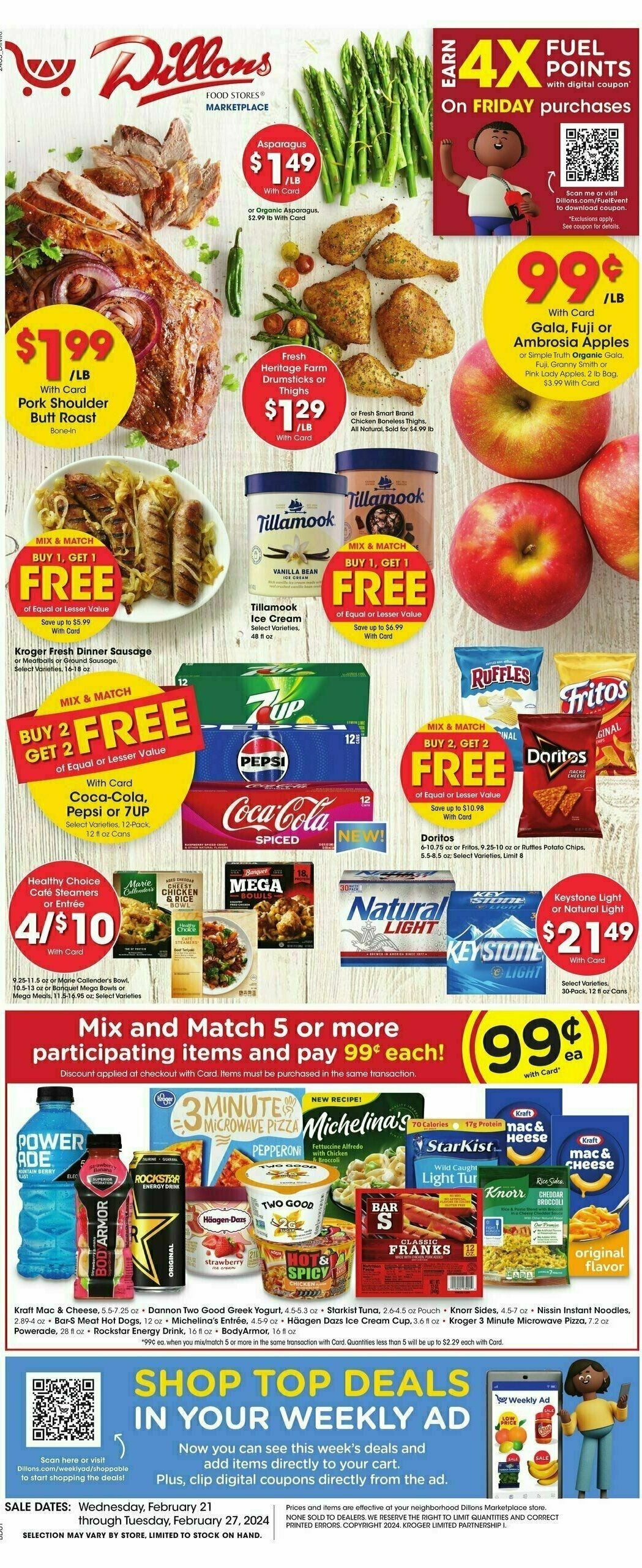 Dillons Weekly Ad from February 21