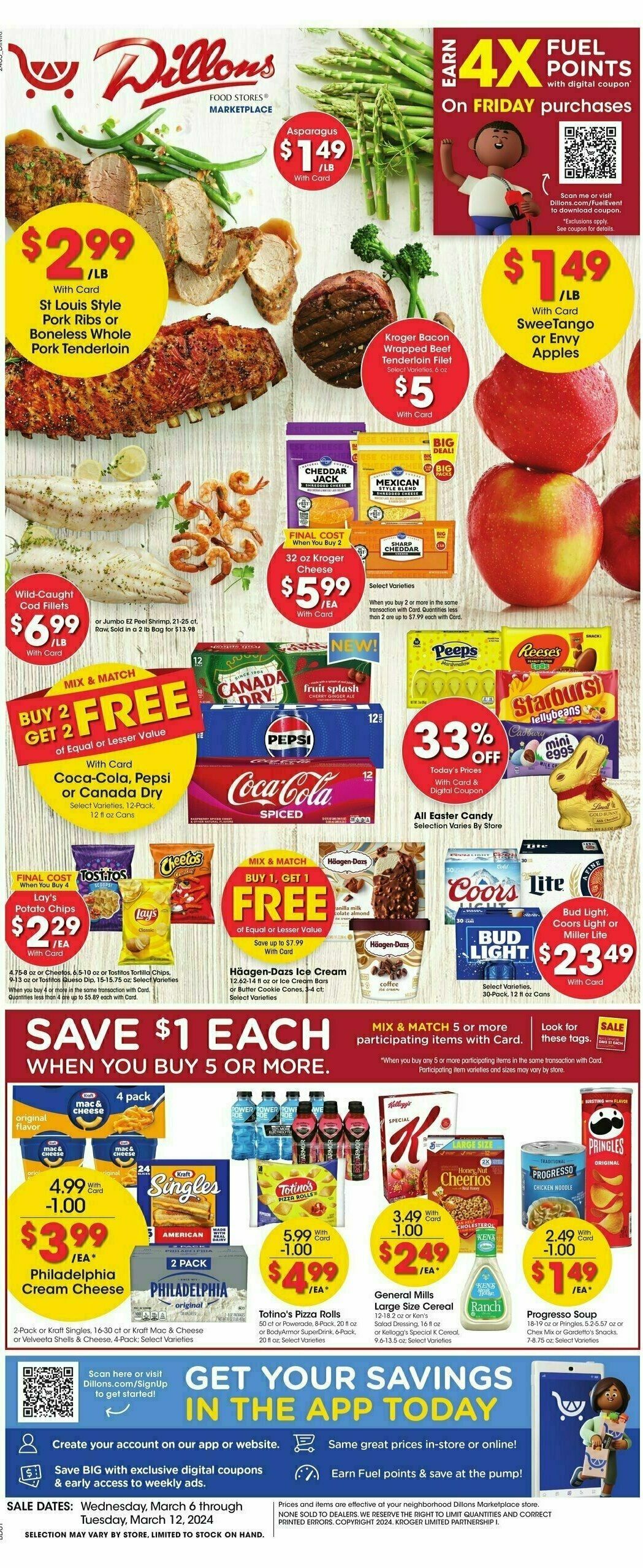 Dillons Weekly Ad from March 6