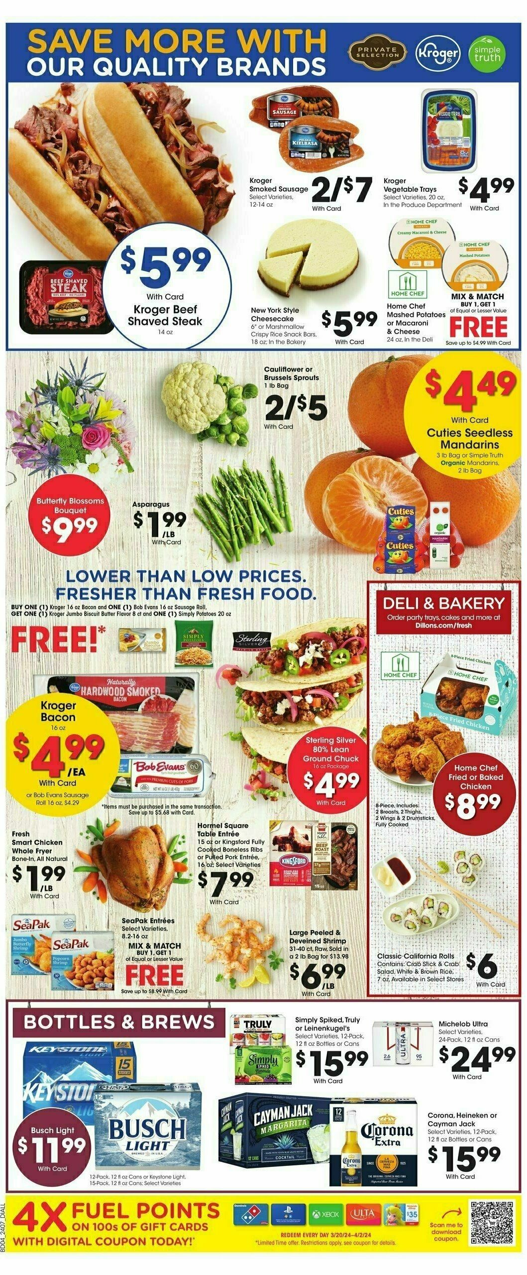 Dillons Weekly Ad from March 20