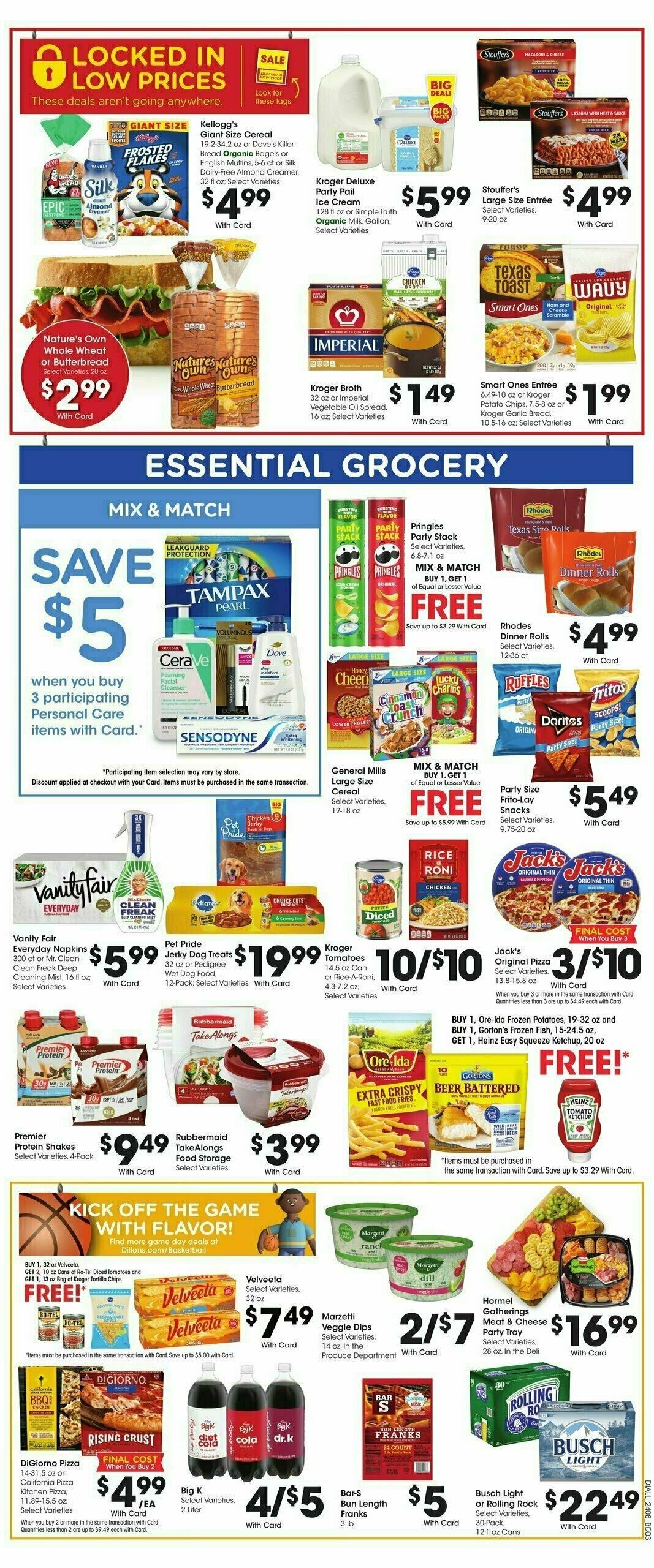 Dillons Weekly Ad from March 27