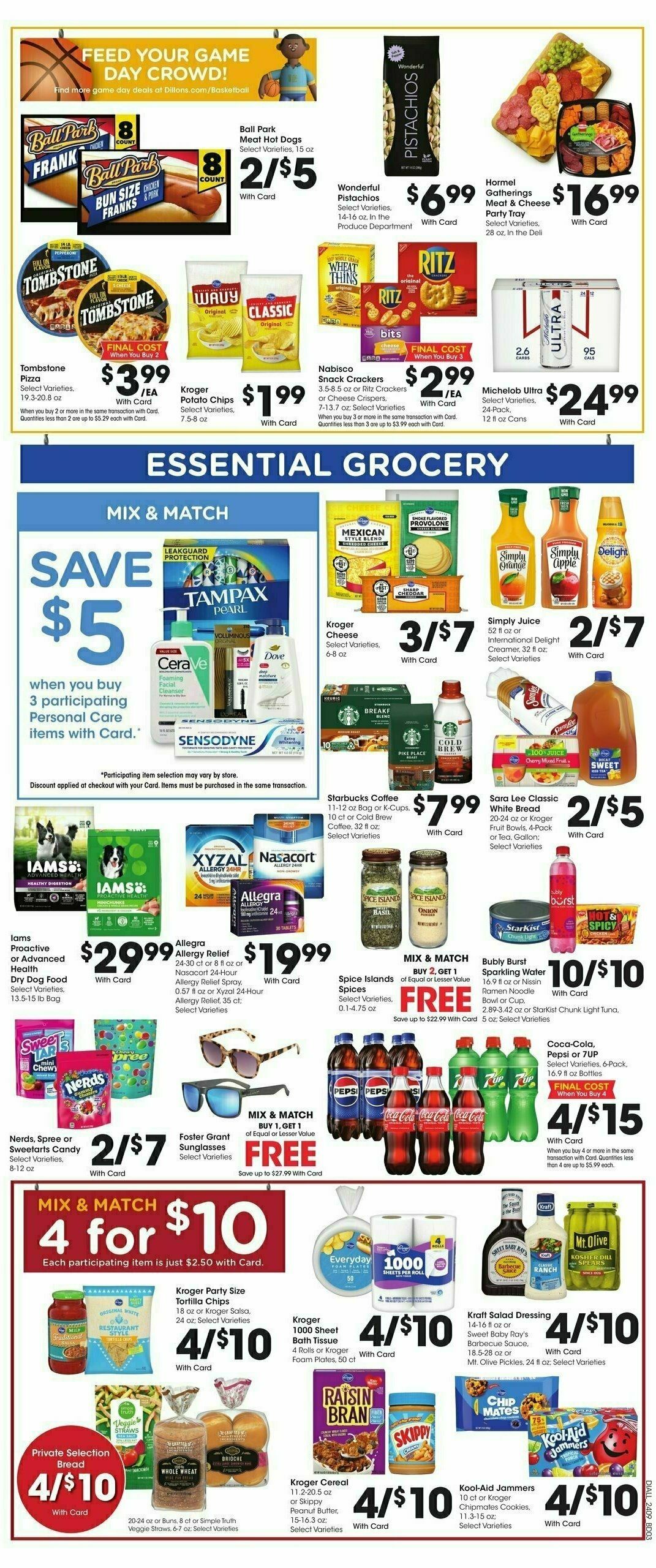 Dillons Weekly Ad from April 3