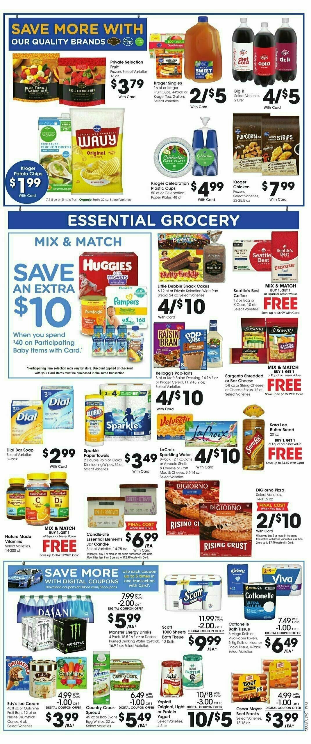 Dillons Weekly Ad from April 10