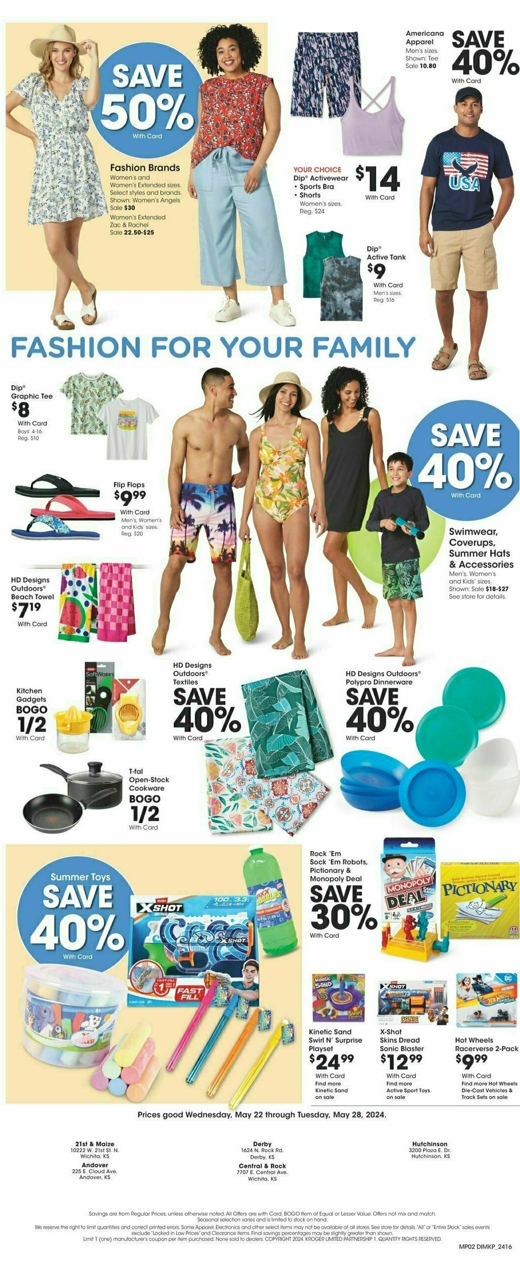 Dillons Weekly Ad from May 22