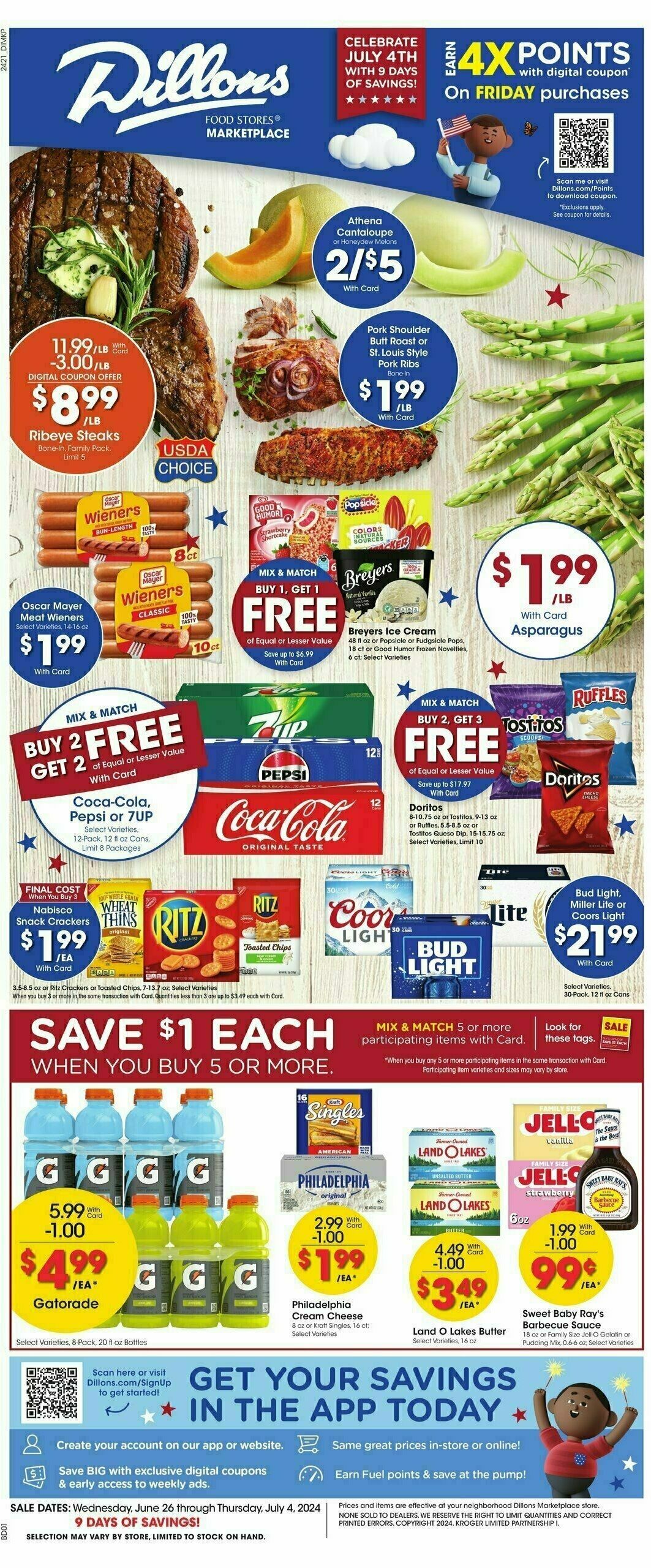 Dillons Weekly Ad from June 26