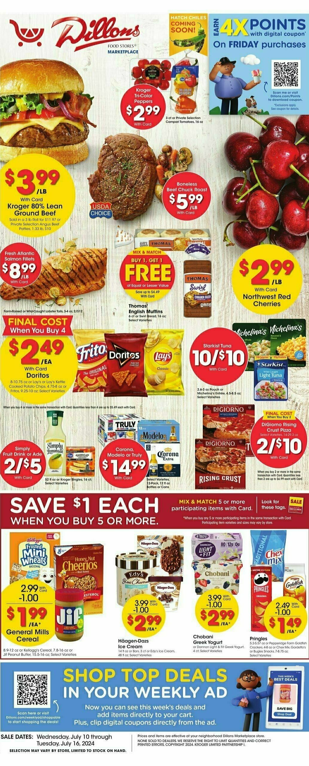 Dillons Weekly Ad from July 10