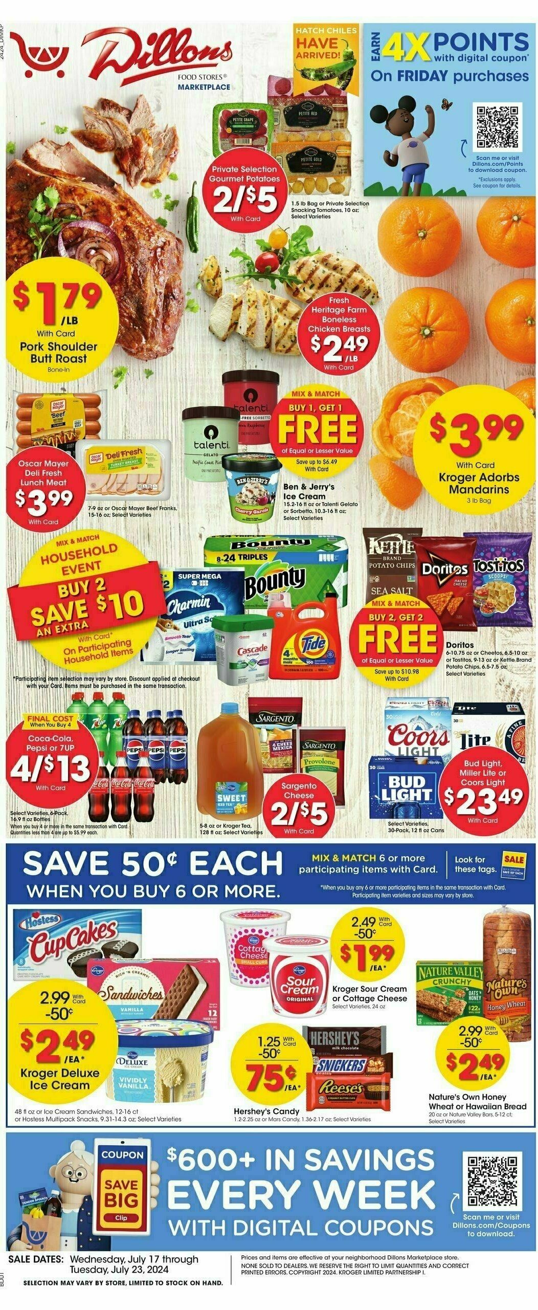 Dillons Weekly Ad from July 17