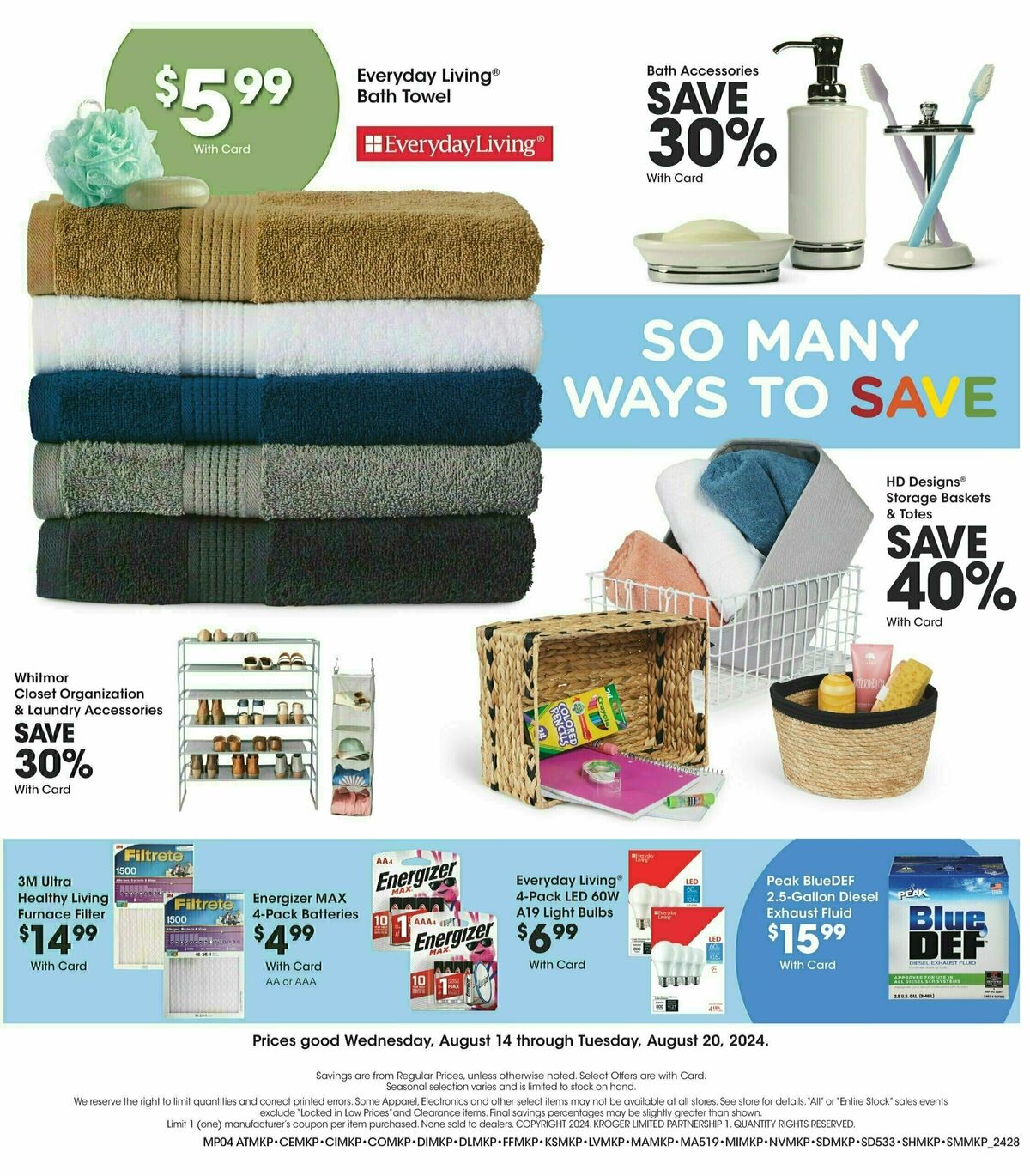 Dillons Weekly Ad from August 14