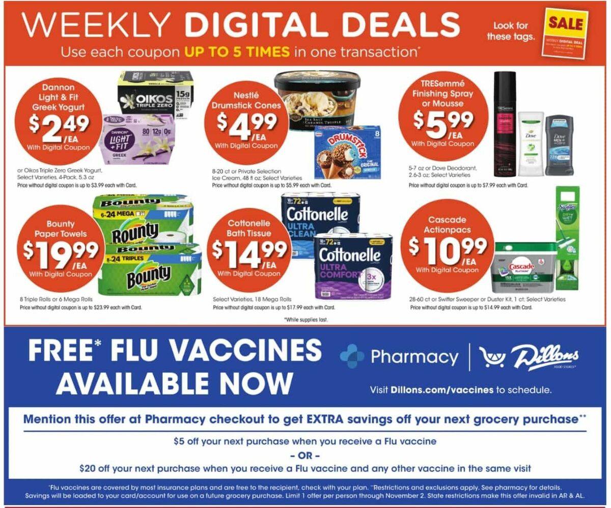 Dillons Weekly Ad from September 11