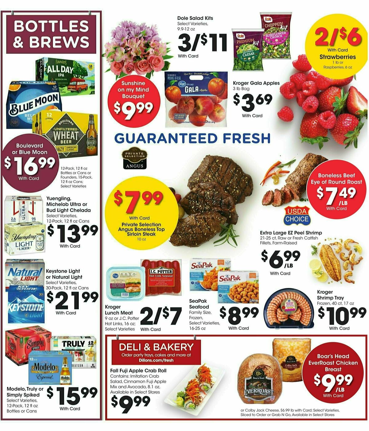 Dillons Weekly Ad from October 30