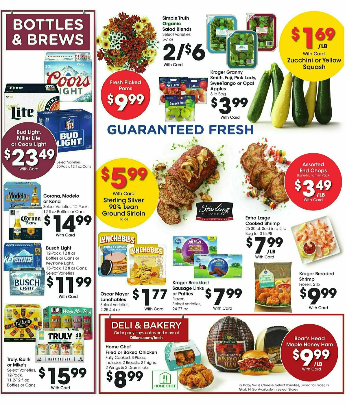 Dillons Weekly Ad from November 6