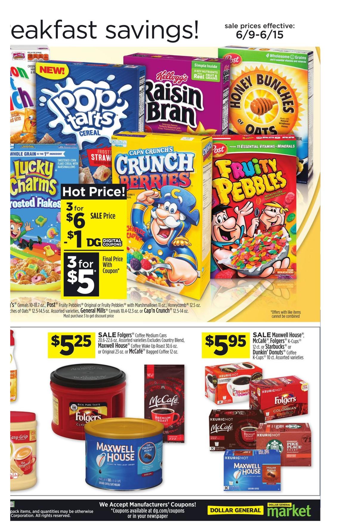 Dollar General Weekly Ad from June 9