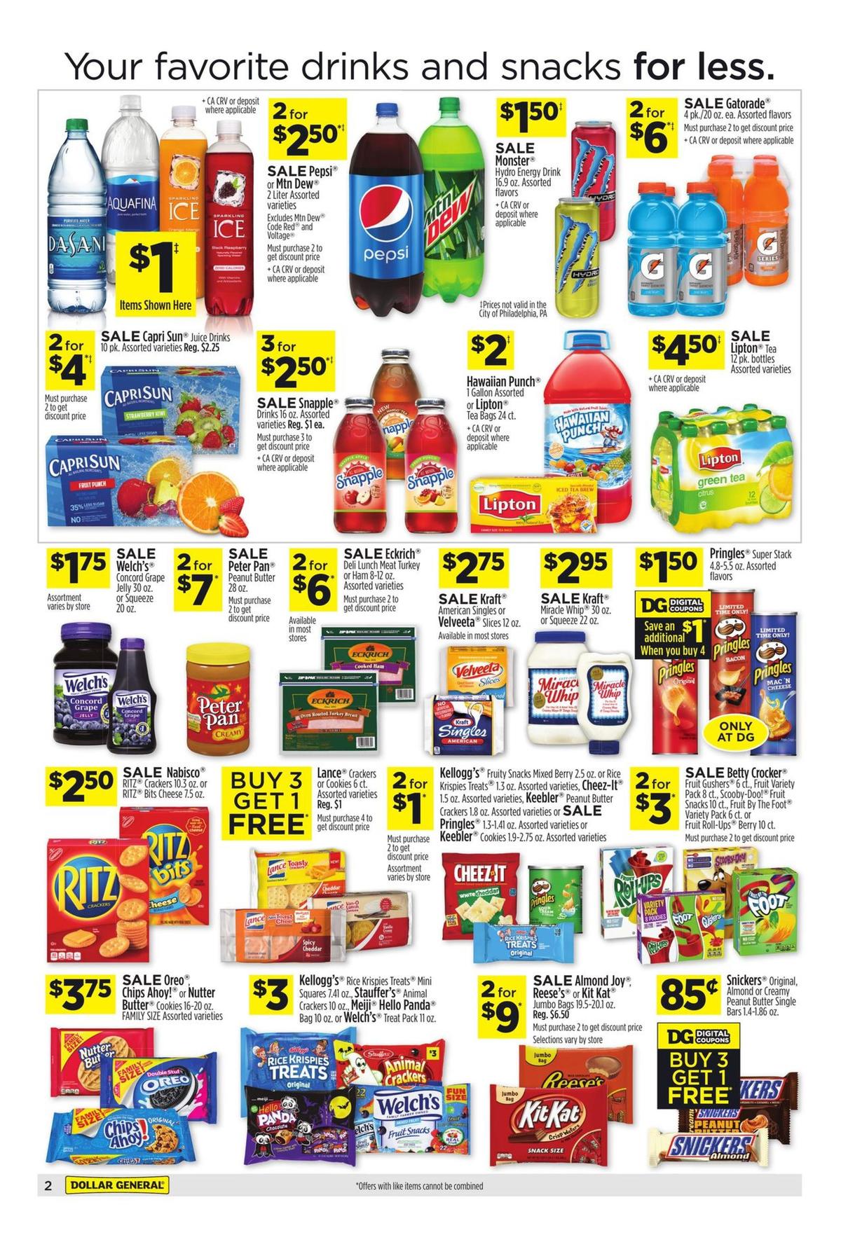 Dollar General Weekly Ad from August 4