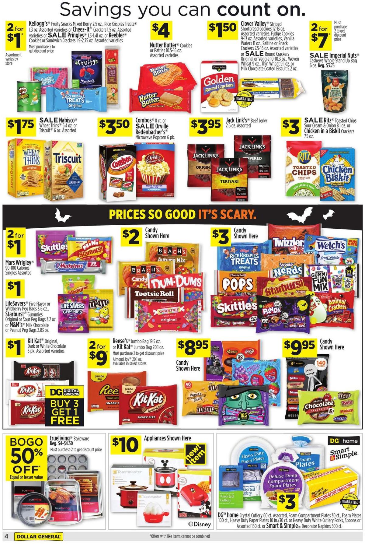 Dollar General Weekly Ad from September 22