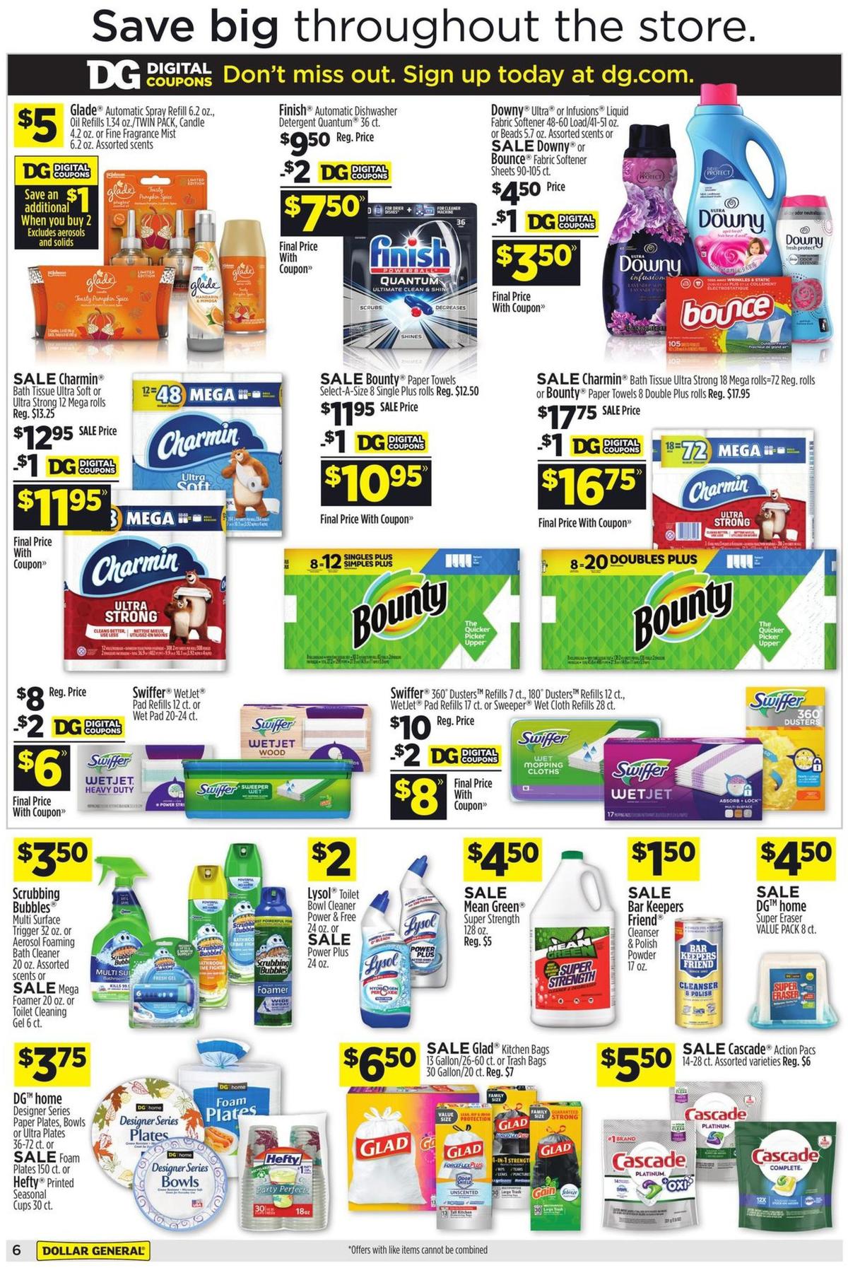 Dollar General Weekly Ad from September 29