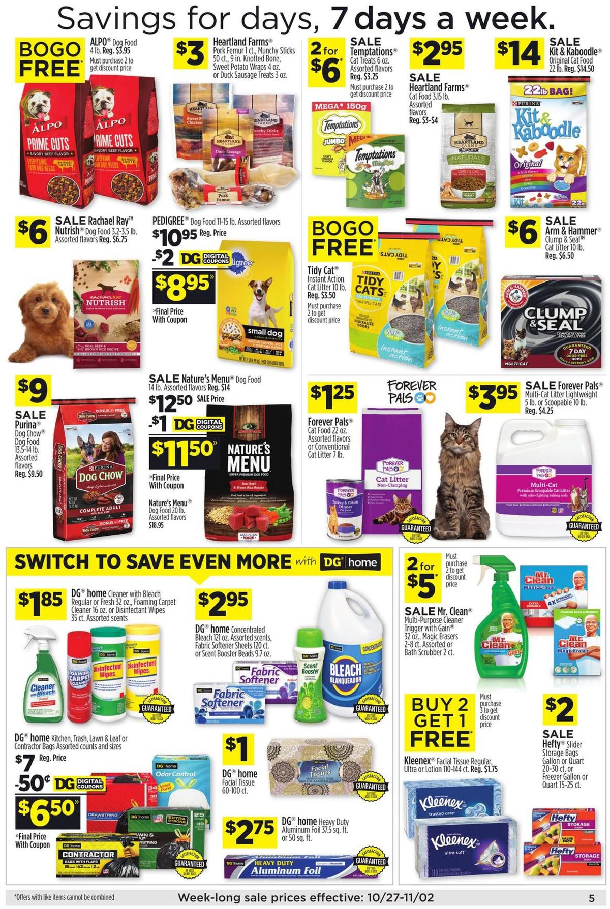 Dollar General Weekly Ad from October 27