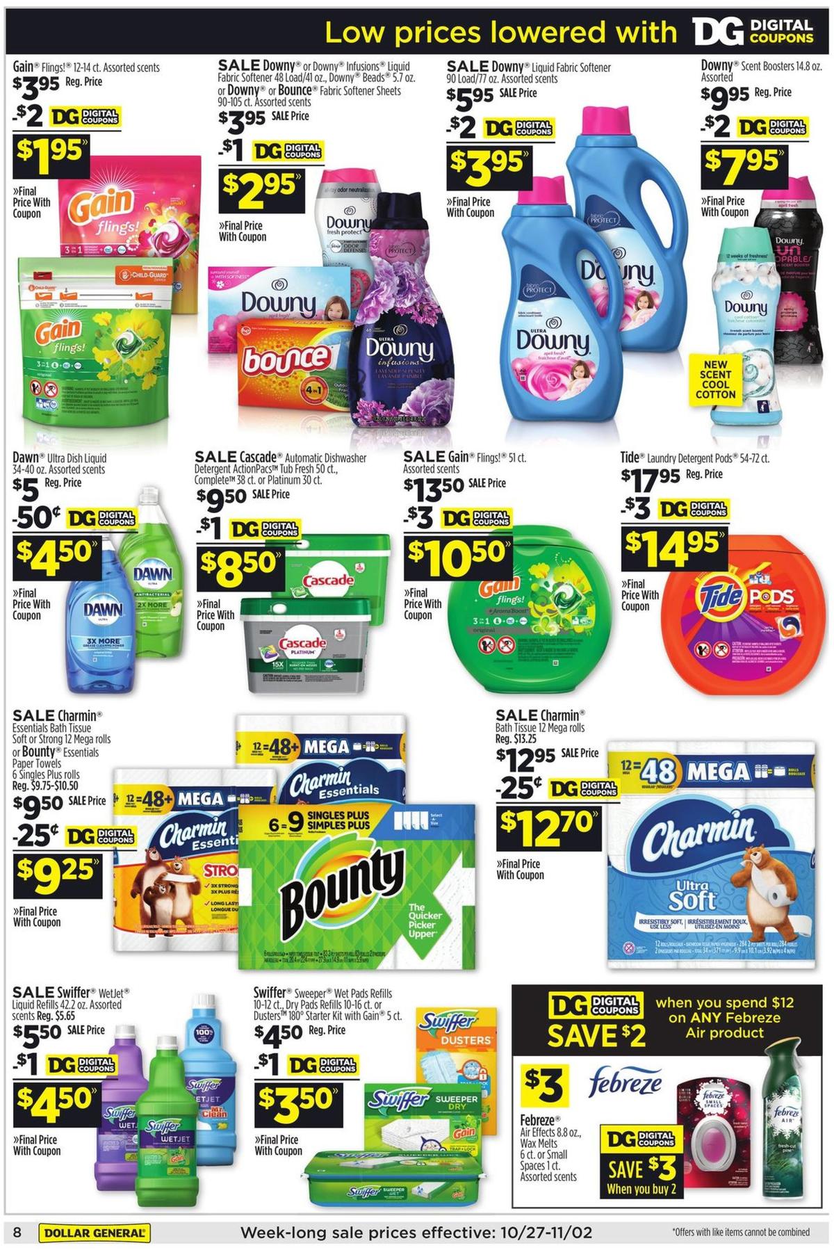 Dollar General Weekly Ad from October 27