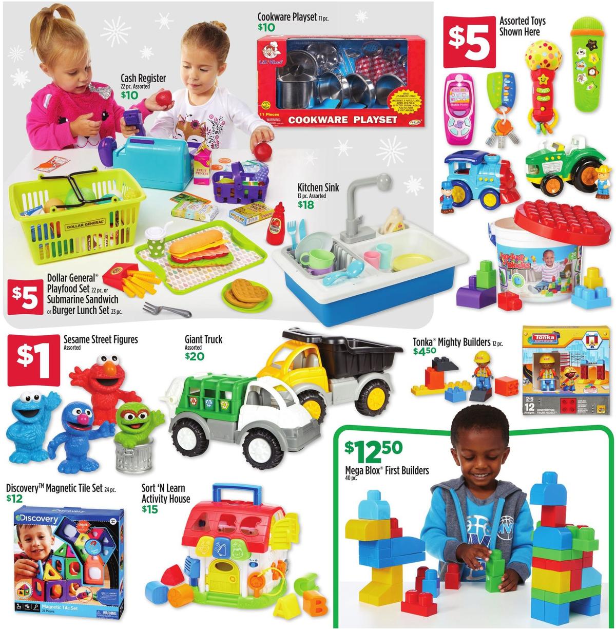 Dollar General Toy Book Weekly Ad from October 22