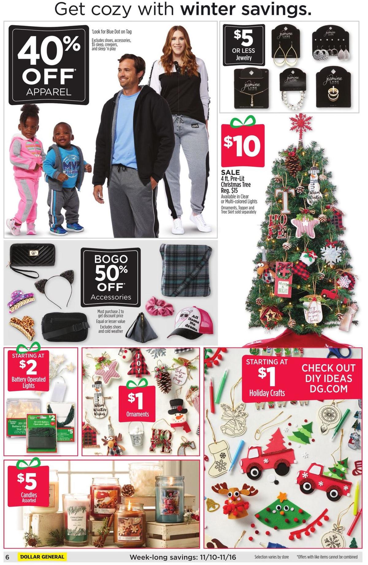 Dollar General Weekly Ad from November 10