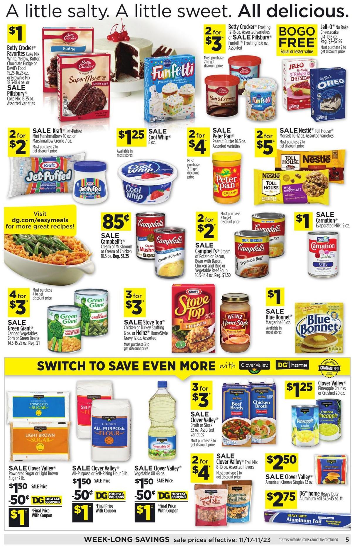 Dollar General Weekly Ad from November 17