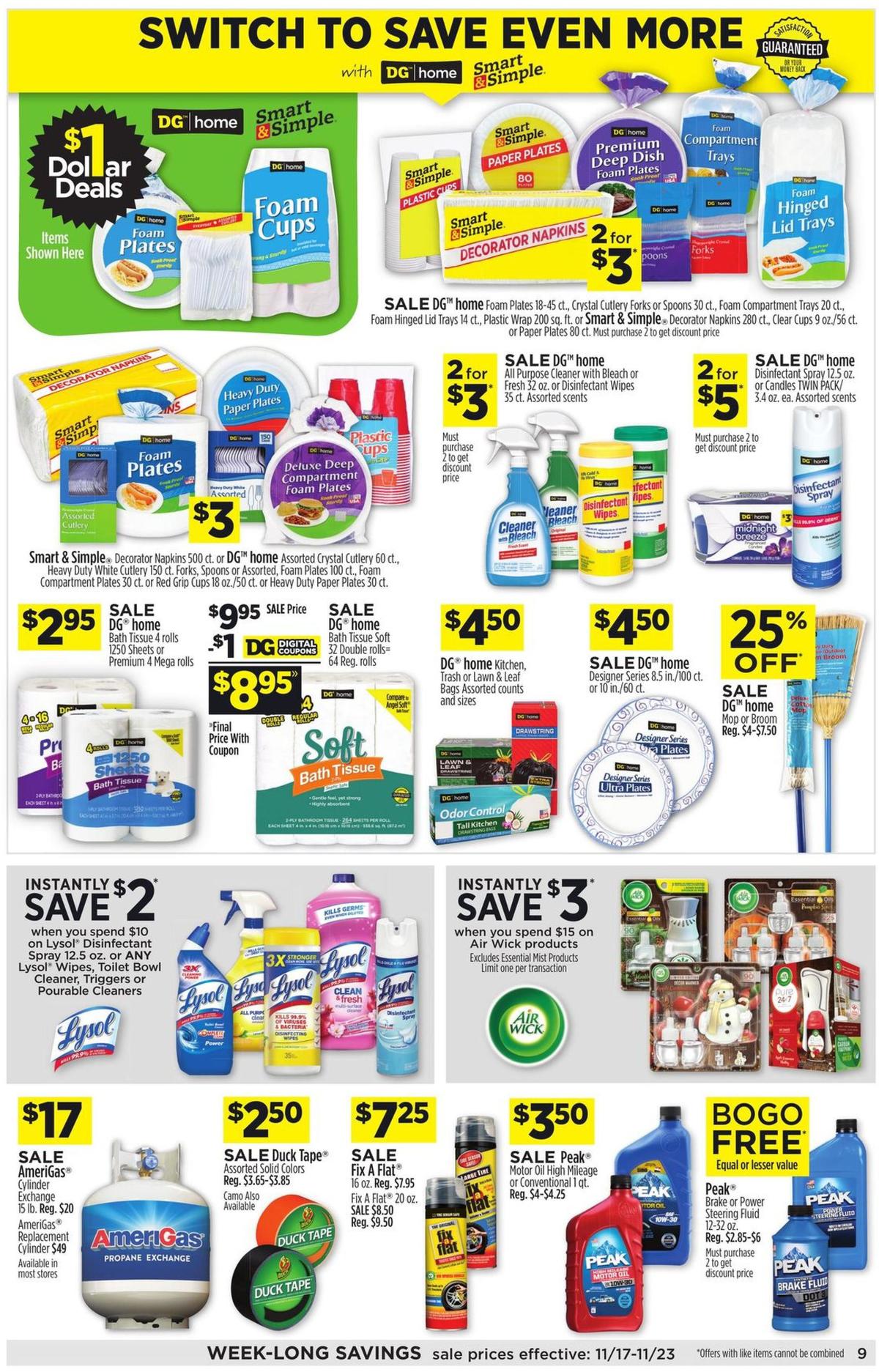 Dollar General Weekly Ad from November 17