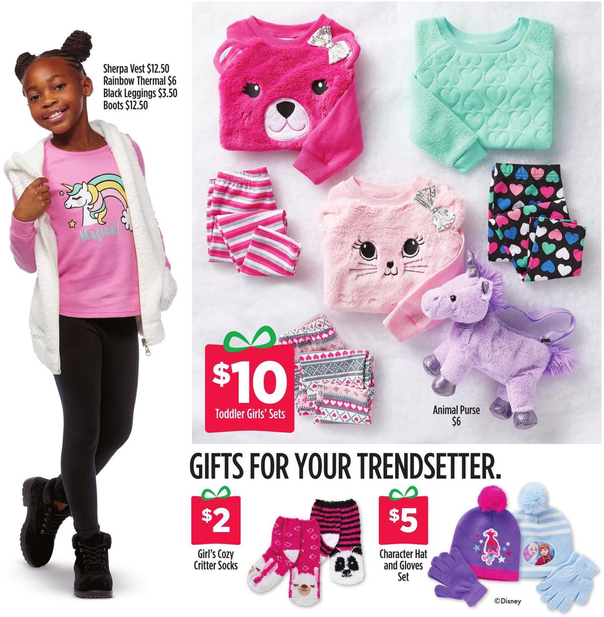 Dollar General New Winter Apparel at Dollar General Weekly Ad from October 3