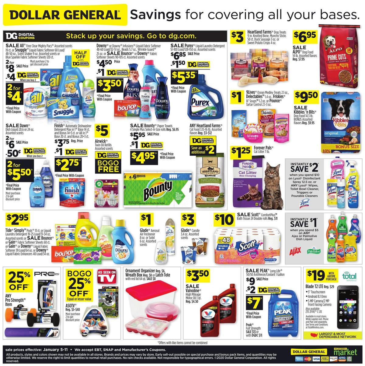 Dollar General Weekly Ad from January 5