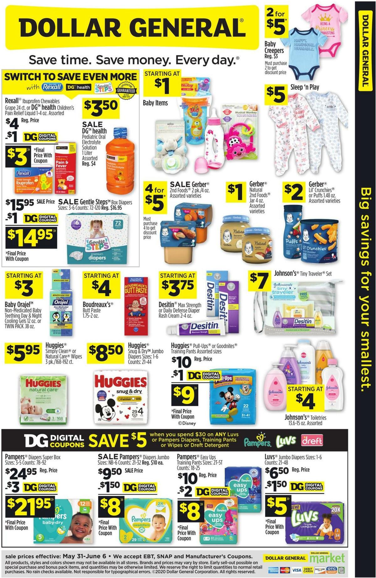 Dollar General Weekly Ad from May 31