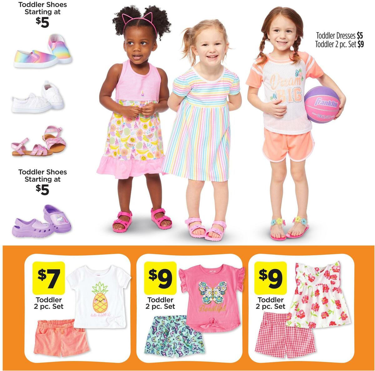 Dollar General Summer Apparel for the Whole Family Weekly Ad from April 23