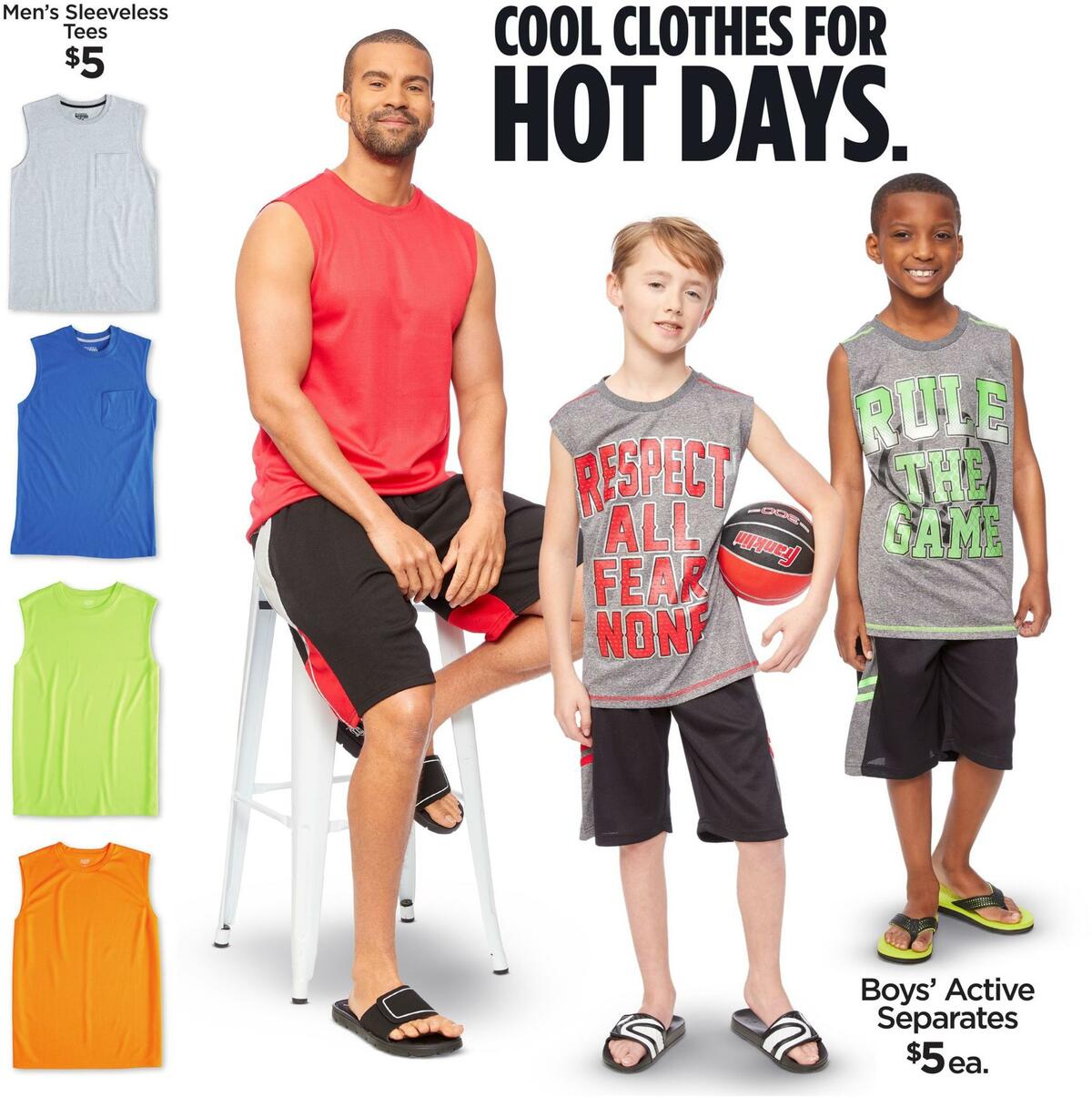 Dollar General Summer Apparel for the Whole Family Weekly Ad from April 23