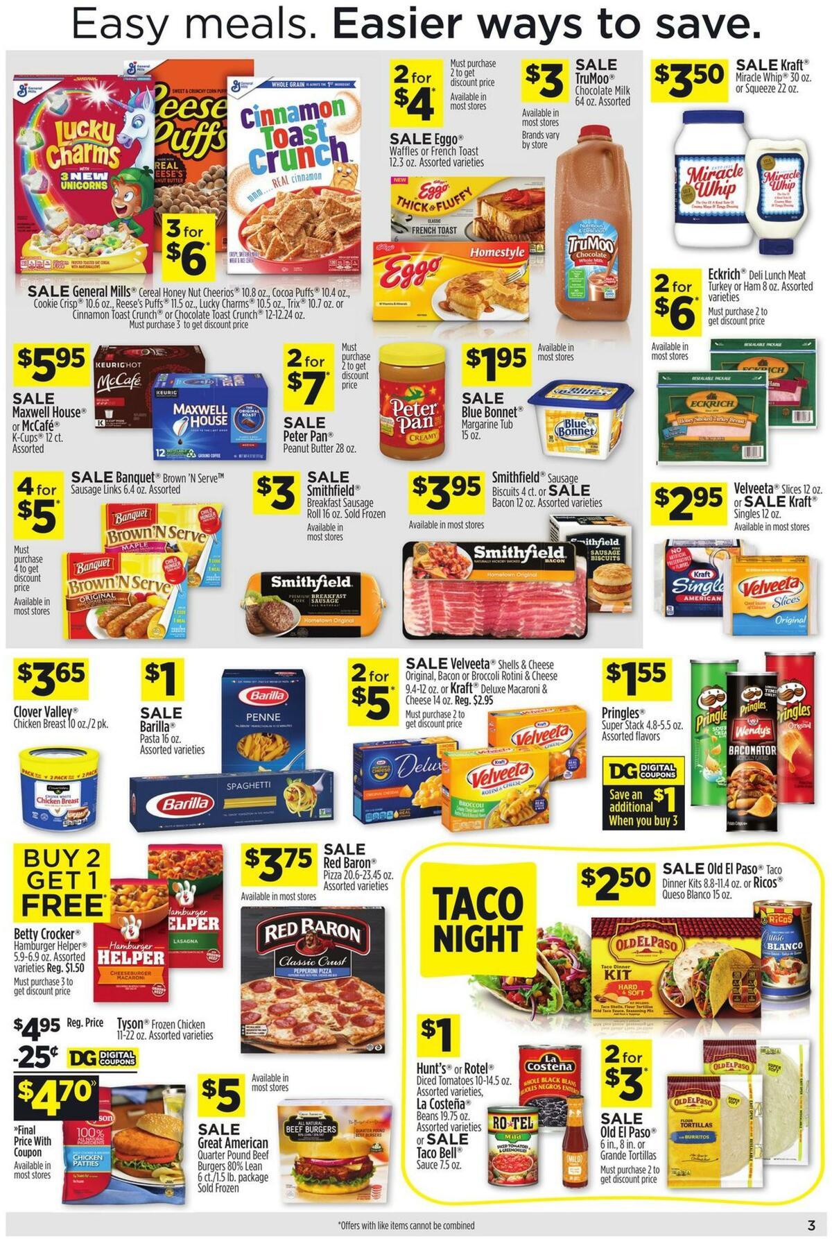 Dollar General Weekly Ad from August 2