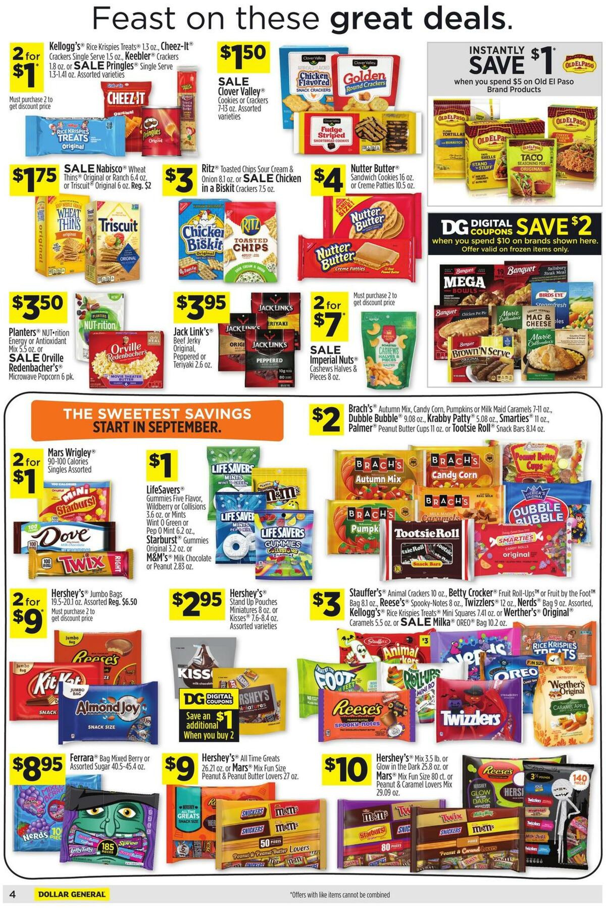 Dollar General Weekly Ad from September 20