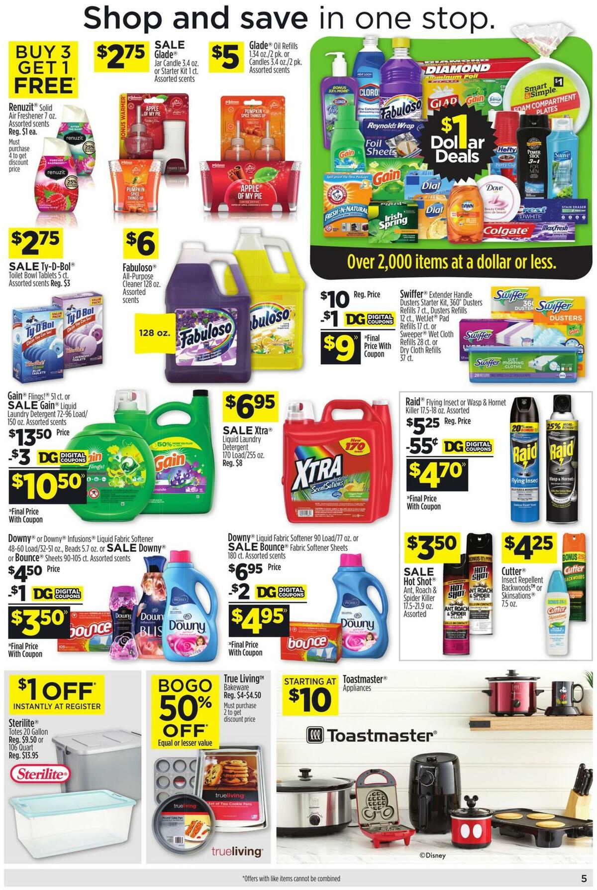 Dollar General Weekly Ad from September 20