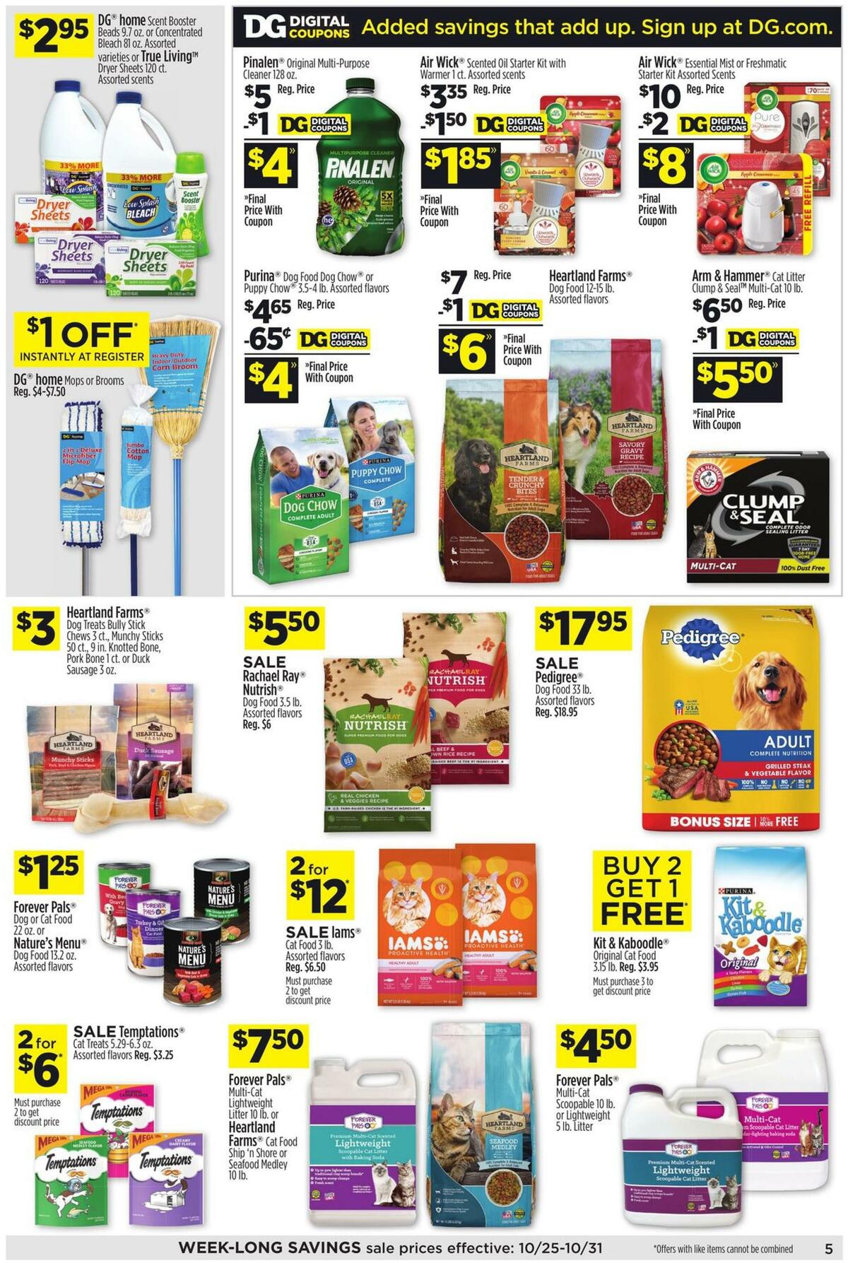 Dollar General Weekly Ad from October 25