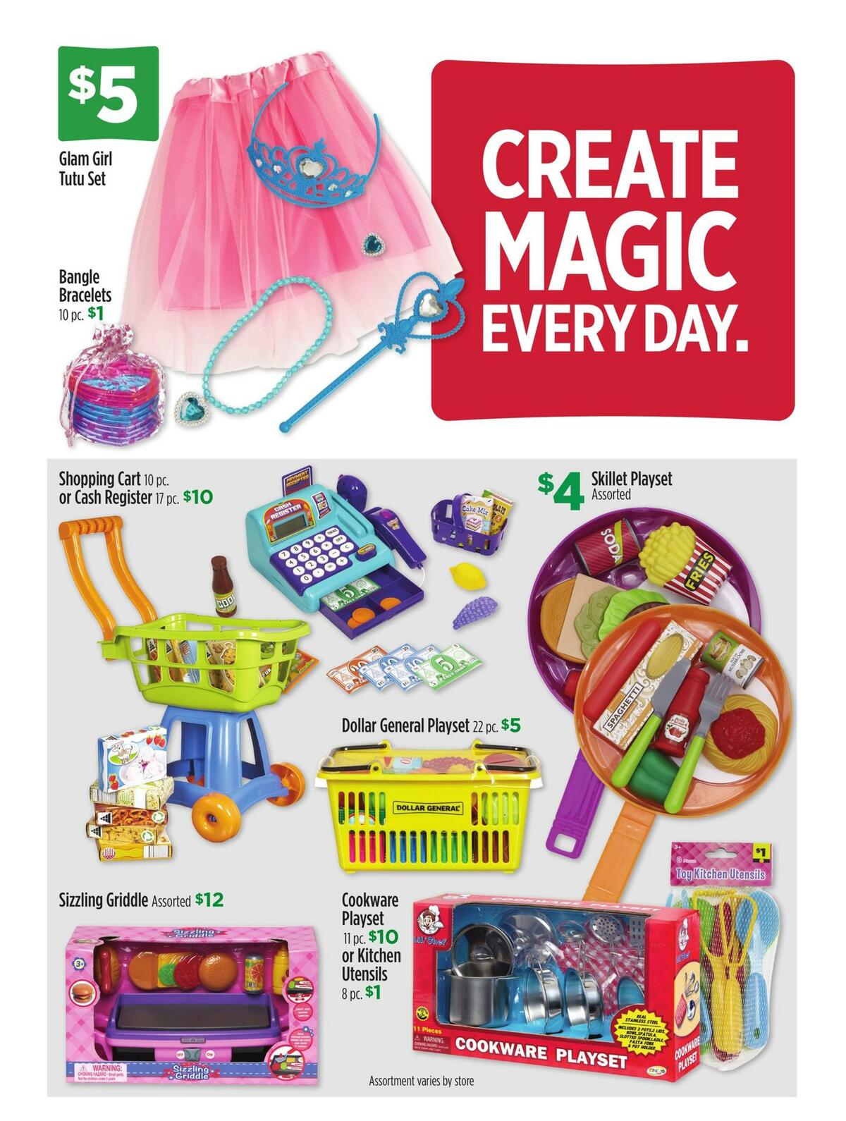 Dollar General Merry, Bright and Gifts so Right. Weekly Ad from October 22