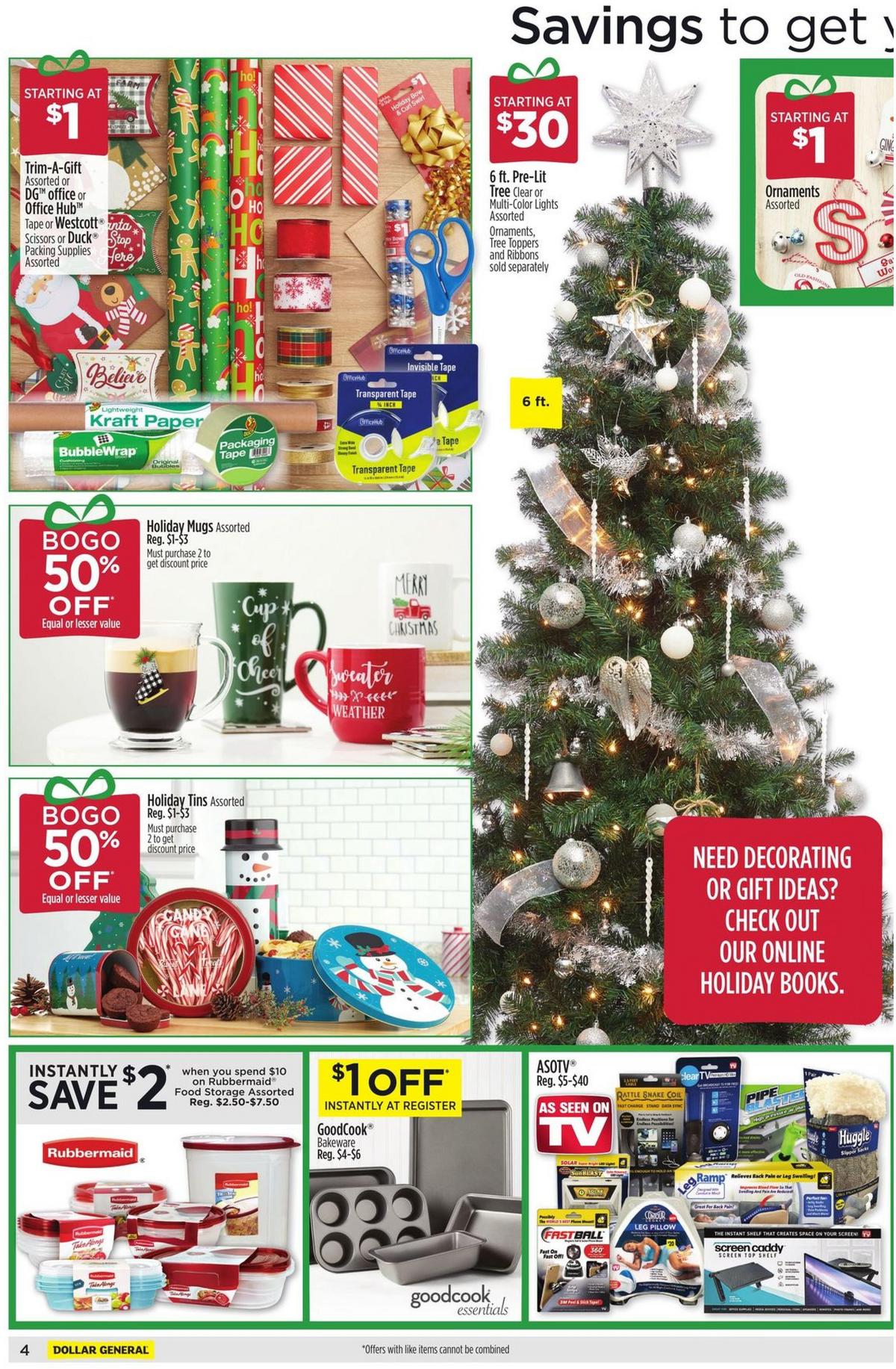 Dollar General Weekly Ad from December 6