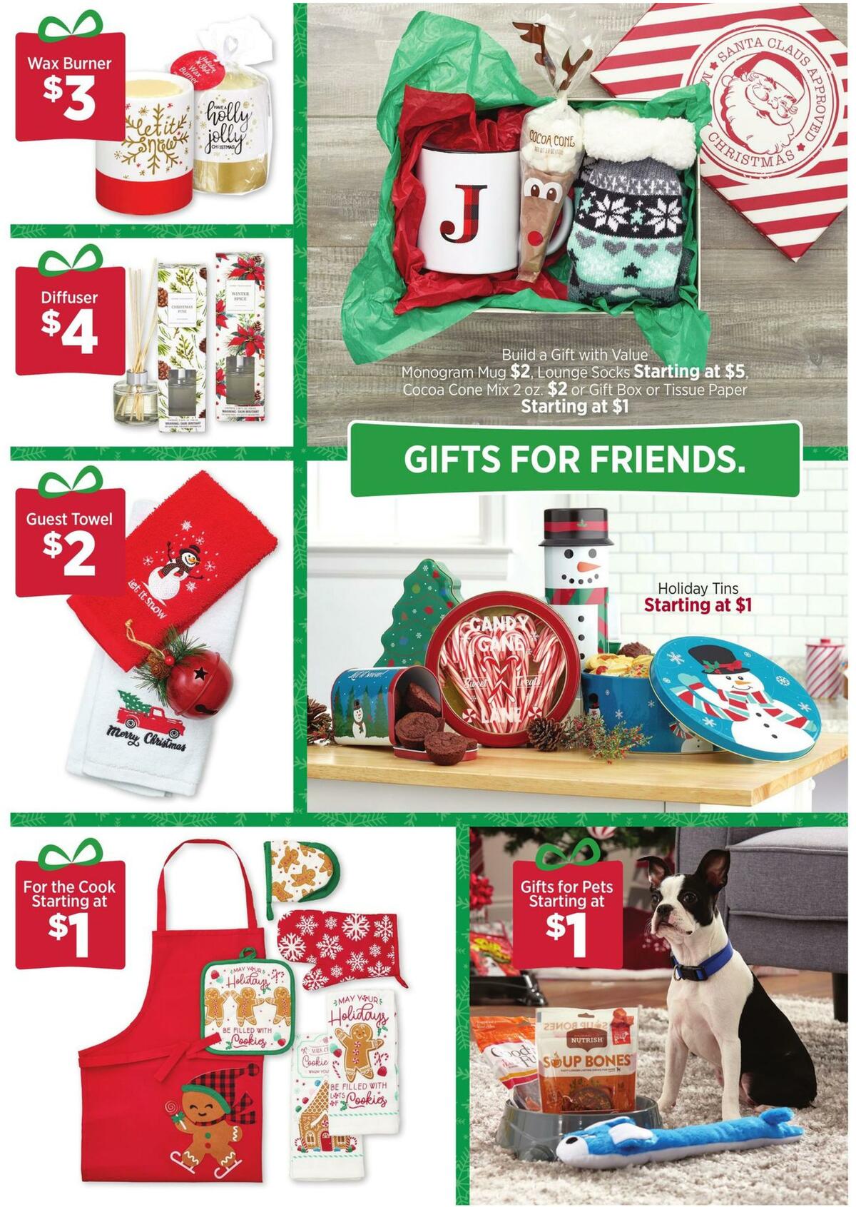 Dollar General Gifts for All. Let's Make it Happen. Weekly Ad from November 25